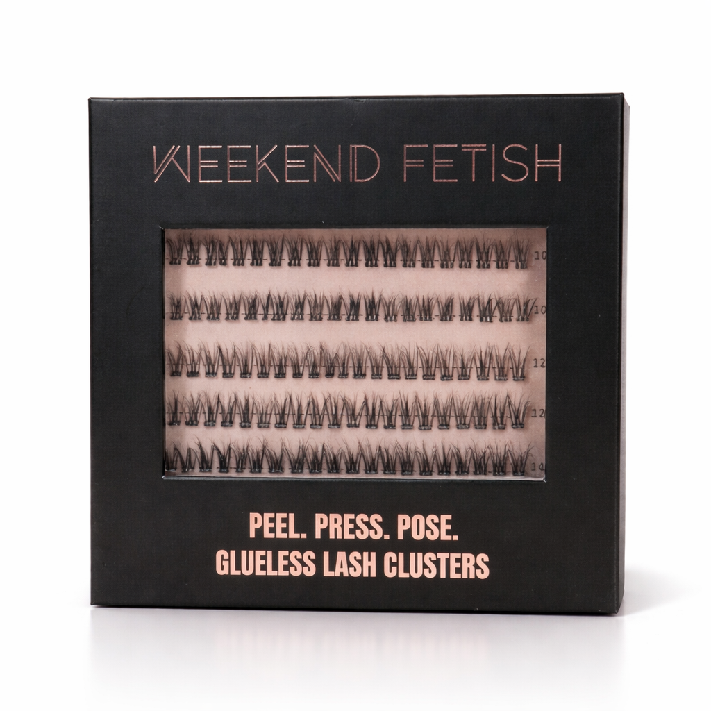 Peel. Press. Pose. Glueless Lash Clusters