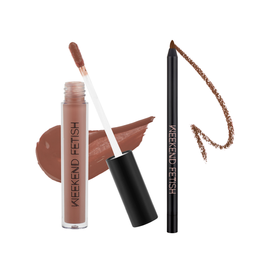 "Sweet Caramel" Lip Liner & Gloss Duo